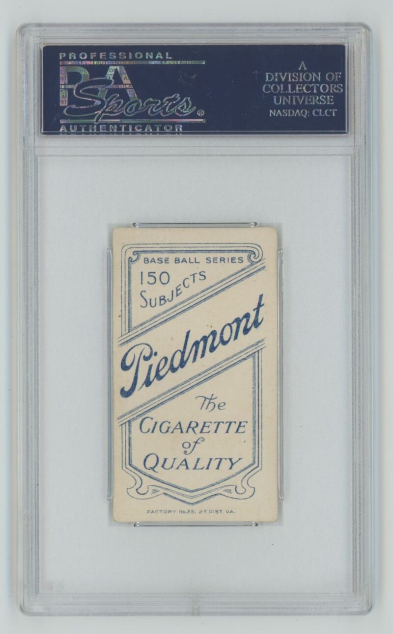1909 PIEDMONT WHITE BORDER FIELDER JONES PSA 4.5 CHICAGO POP 4 ONLY 11 HIGHER - Image 3