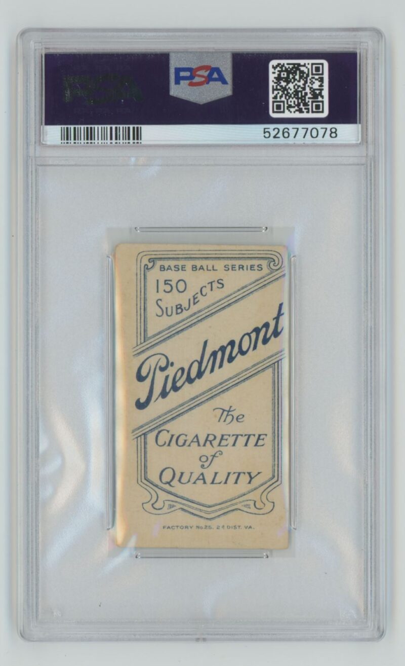 1909 PIEDMONT WHITE BORDER GEORGE BELL PSA 4 BROOKLYN HANDS ABOVE HEAD - Image 3