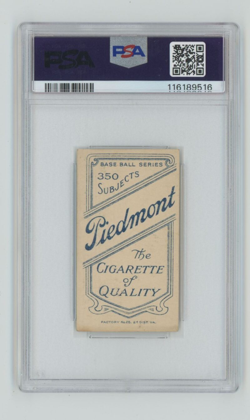 1909 PIEDMONT WHITE BORDER HARRY ARNDT PSA 4 PROVIDENCE GRAYS TOTAL POP 40 - Image 3