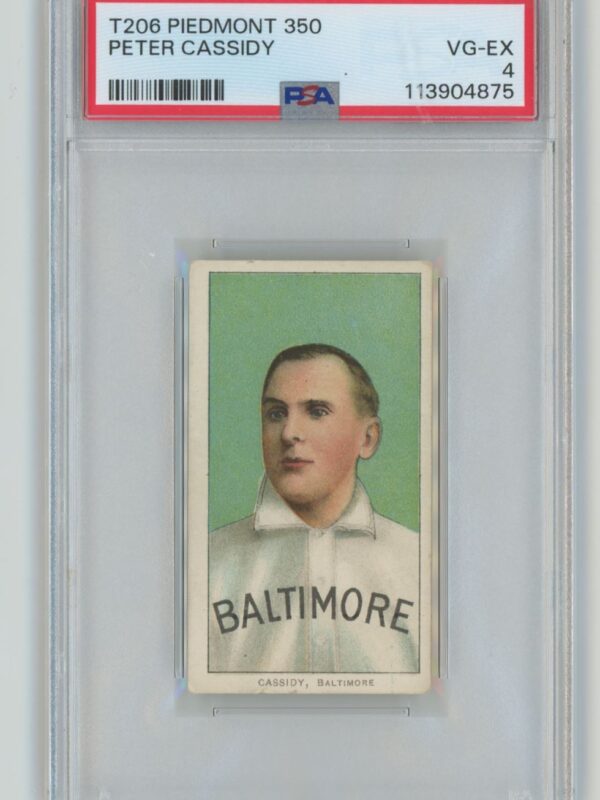 1909 WHITE BORDER PETER CASSIDY "SAVE SELLER"TO FOLLOW POPS SPORTS AUTHORITY ON