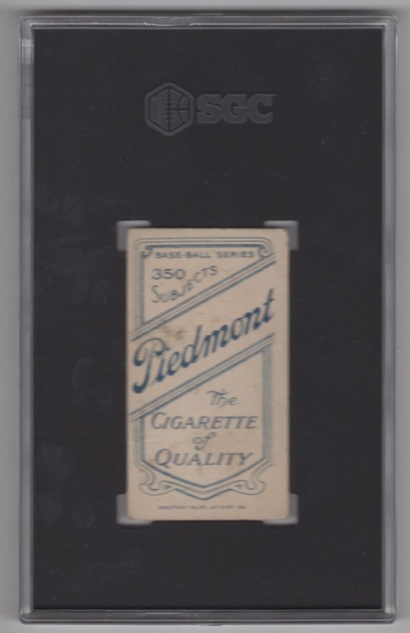 1910 PIEDMONT WHITE BORDER BILLY MALONEY SGC 3 ROCHESTER 286532647120 2