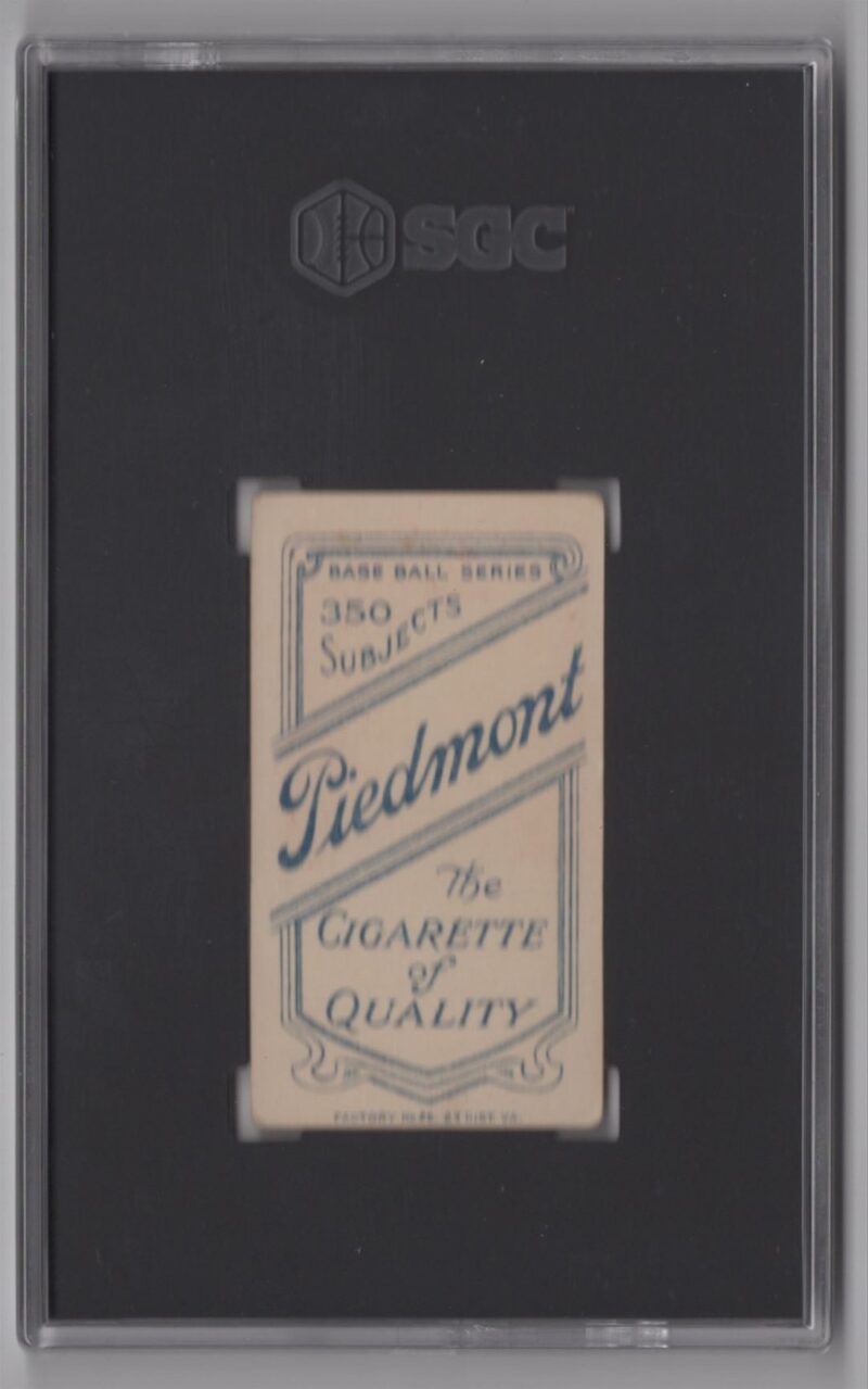 1910 PIEDMONT WHITE BORDER JIM MCGINLEY SGC 4 TORONTO - Image 3