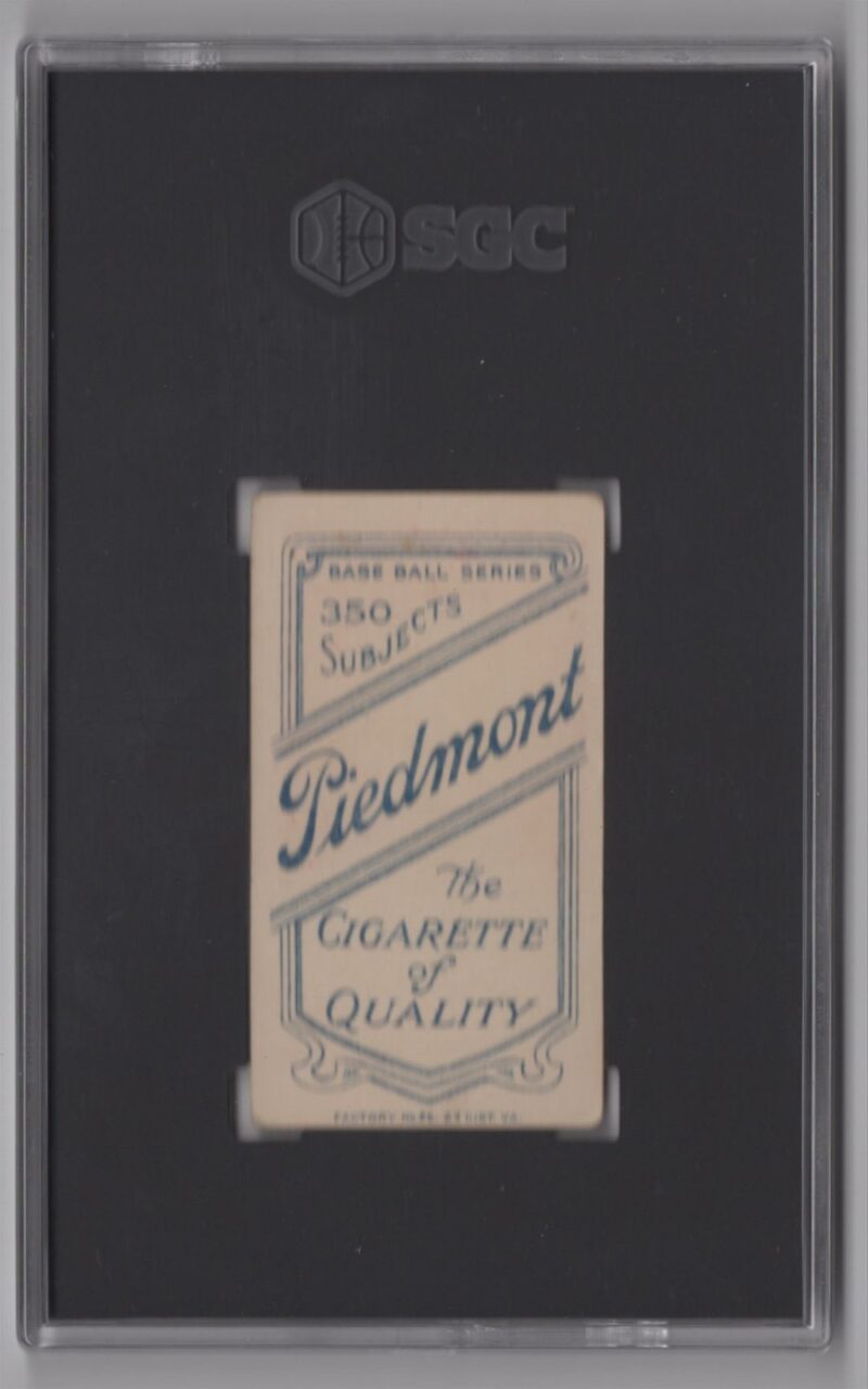 1910 PIEDMONT WHITE BORDER JIM MCGINLEY SGC 4 TORONTO 286512194710 2
