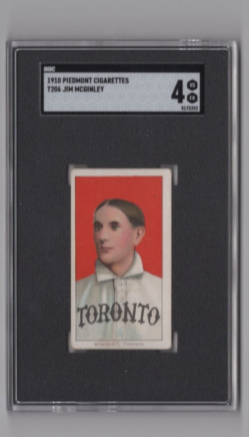 1910 PIEDMONT WHITE BORDER JIM MCGINLEY SGC 4 TORONTO