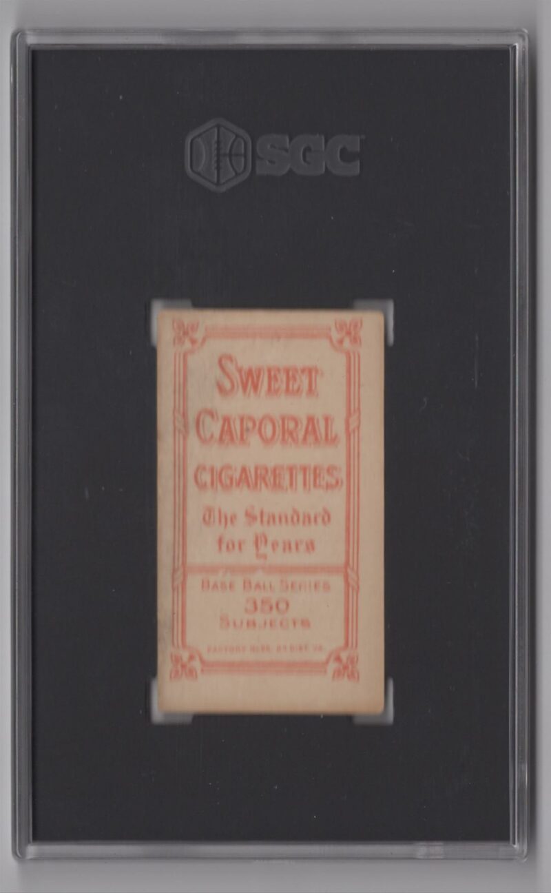 1910 SWEET CAPORAL WHITE BORDER BILL BRADLEY SGC 3 CLEVELAND 286512188250 2