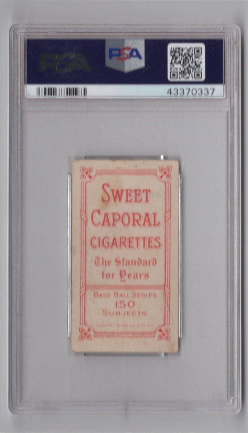 1910 SWEET CAPORAL WHITE BORDER LEFTY LEIFIELD PSA 3.5 PITTSBURGH PITCHING - Image 3