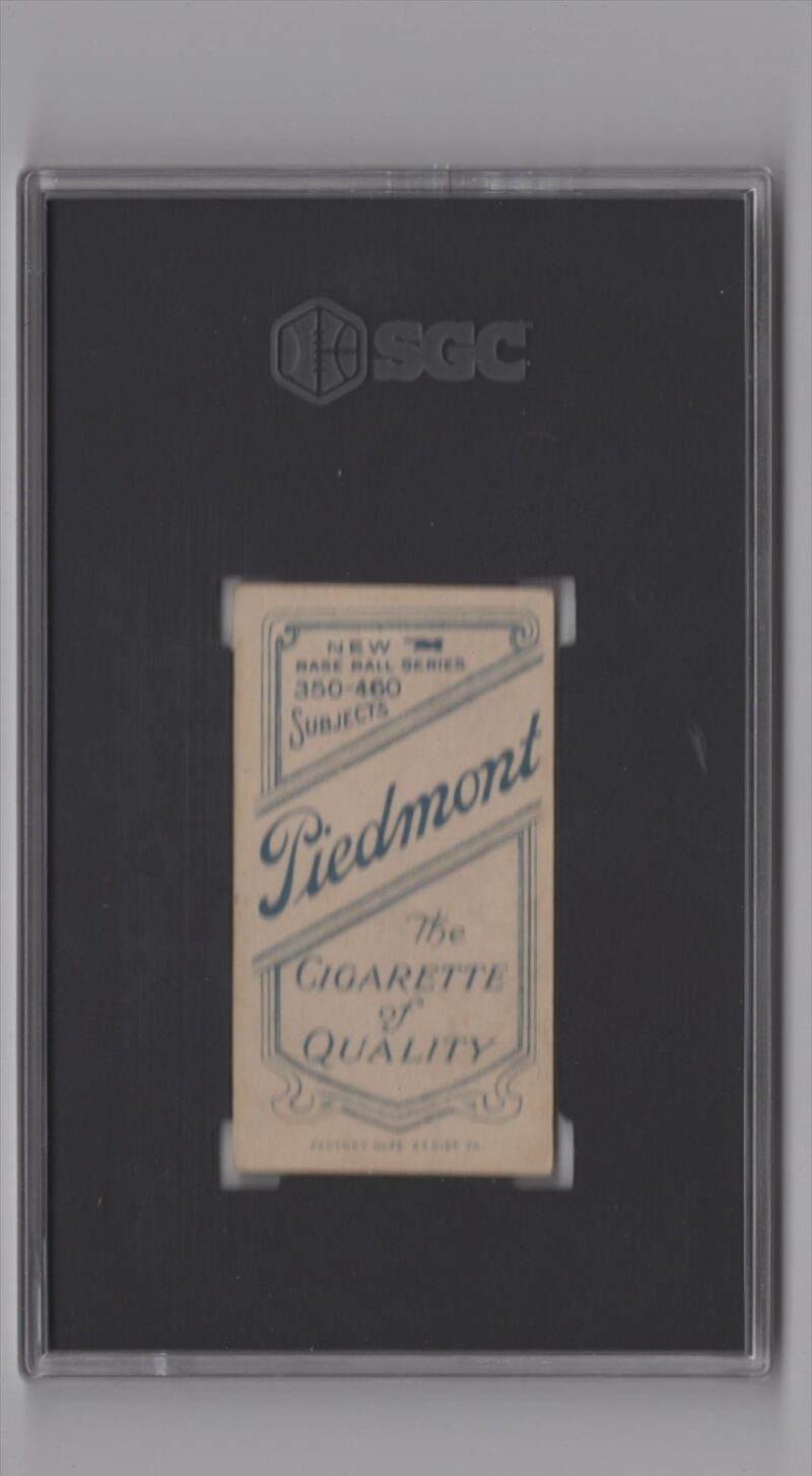1911 PIEDMONT WHITE BORDER ORVAL OVERALL SGC 3 CHICAGO POP 10 286512188240 2
