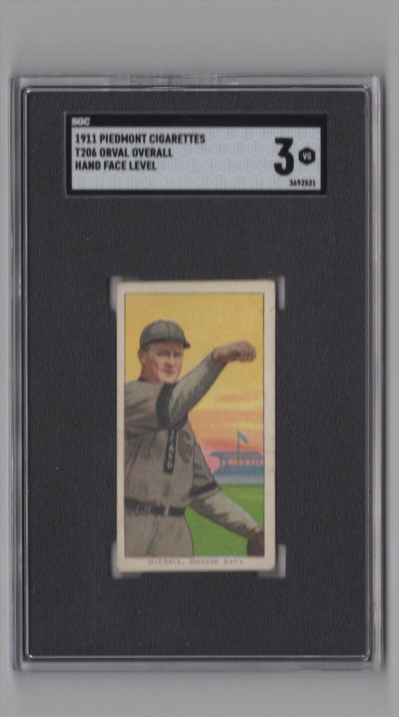 1911 PIEDMONT WHITE BORDER ORVAL OVERALL SGC 3 CHICAGO POP 10 286512188240