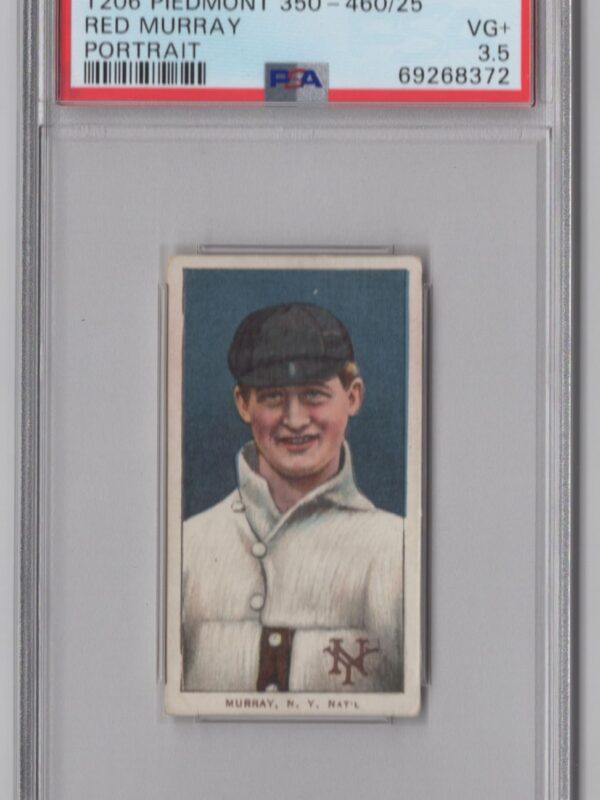 1911 PIEDMONT WHITE BORDER RED MURRAY PSA 3.5 MONTREAL EXPOS TOTAL POP 41