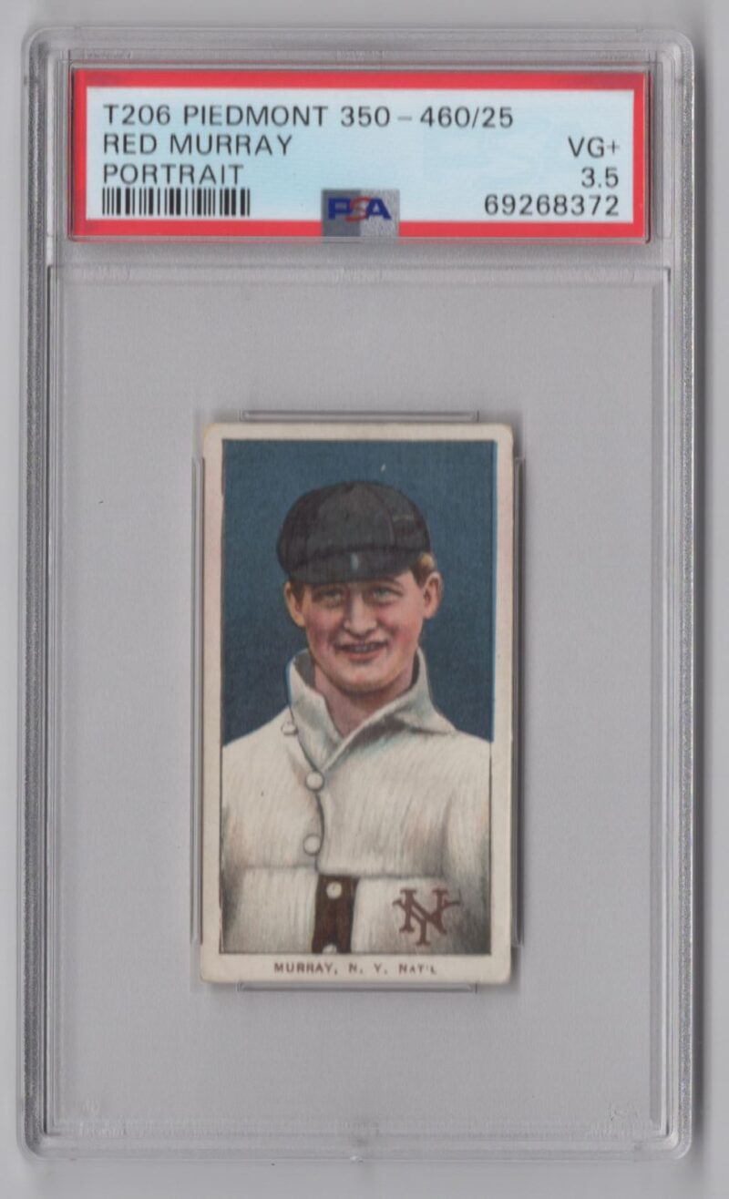 1911 PIEDMONT WHITE BORDER RED MURRAY PSA 3.5 MONTREAL EXPOS TOTAL POP 41