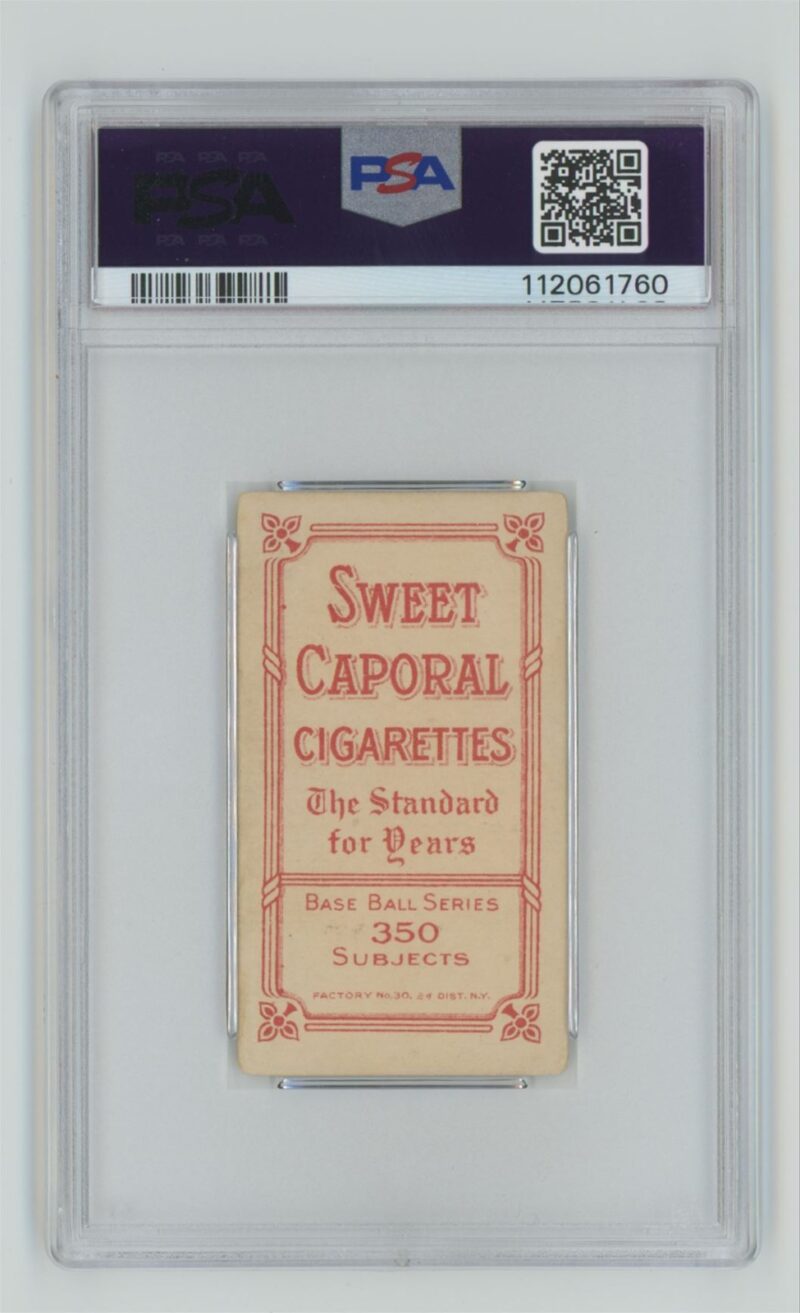 1911 SWEET CAPORAL WHITE BORDER BILL LATTIMORE PSA 25 TOLEDO MUD HENS 286667043730 2