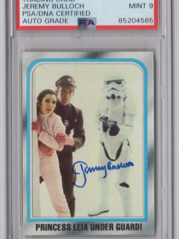 1980 STAR WARS 3-15 JEREMY BULLOCH AUTO PSA 9 STORM TROOPER 1980 ORIGINAL