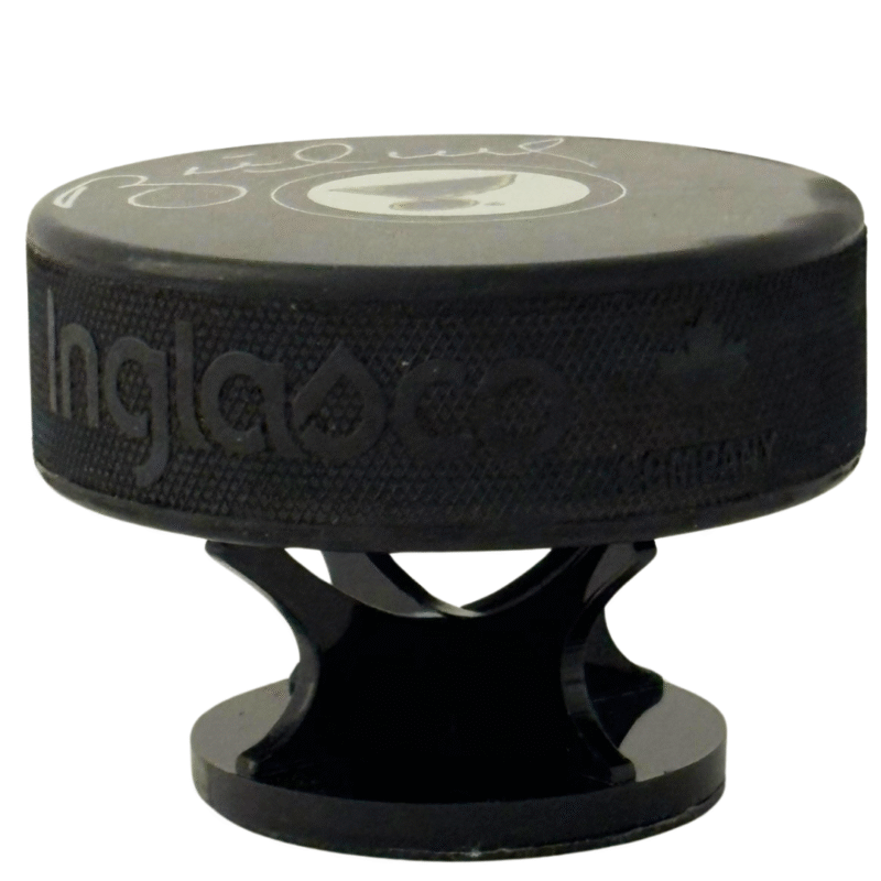 Brett Hull Autographed Hockey Puck – Schwartz Sports Certified - Image 4