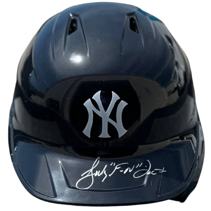 Bucky Dent Autographed New York Yankees Helmet – Inscribed "Bucky F-N Dent" - Image 3