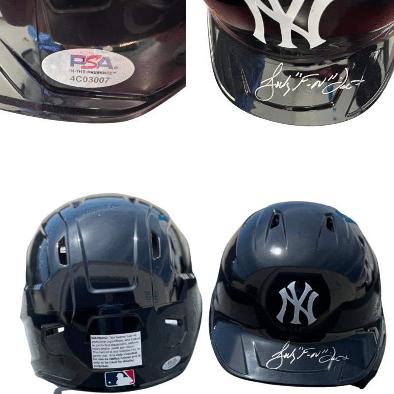 Bucky Dent Autographed New York Yankees Helmet – Inscribed "Bucky F-N Dent" - Image 5