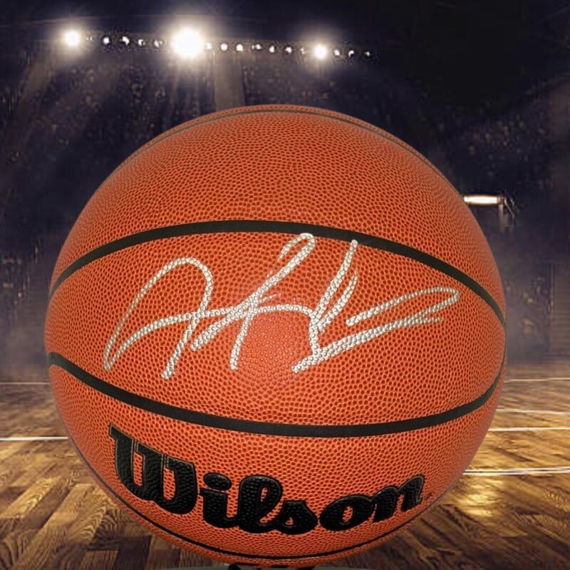 Dennis Rodman Chicago Bulls Autographed Wilson NBA  Basketball (BECKETT)