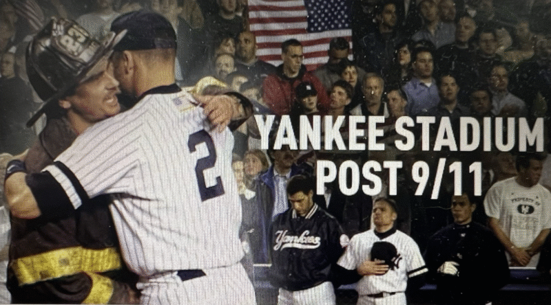 Derek Jeter Autographed 2001 World Series - September 11 Tribute Jersey - Image 4