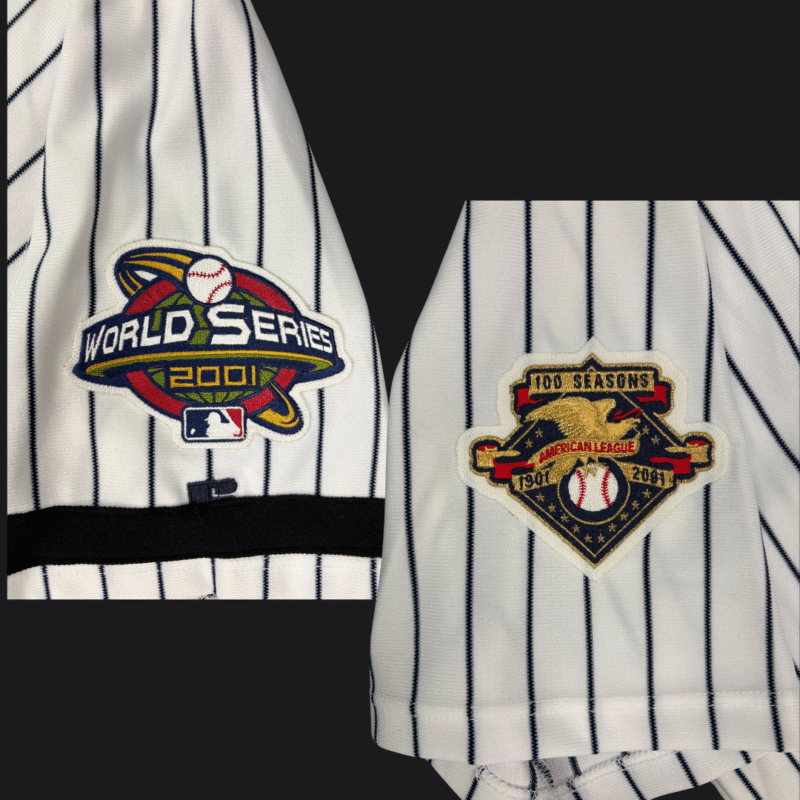 Derek Jeter Autographed 2001 World Series - September 11 Tribute Jersey - Image 8