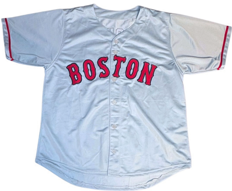 Derek Lowe Autographed Boston Red Sox MLB Jersey - Image 4