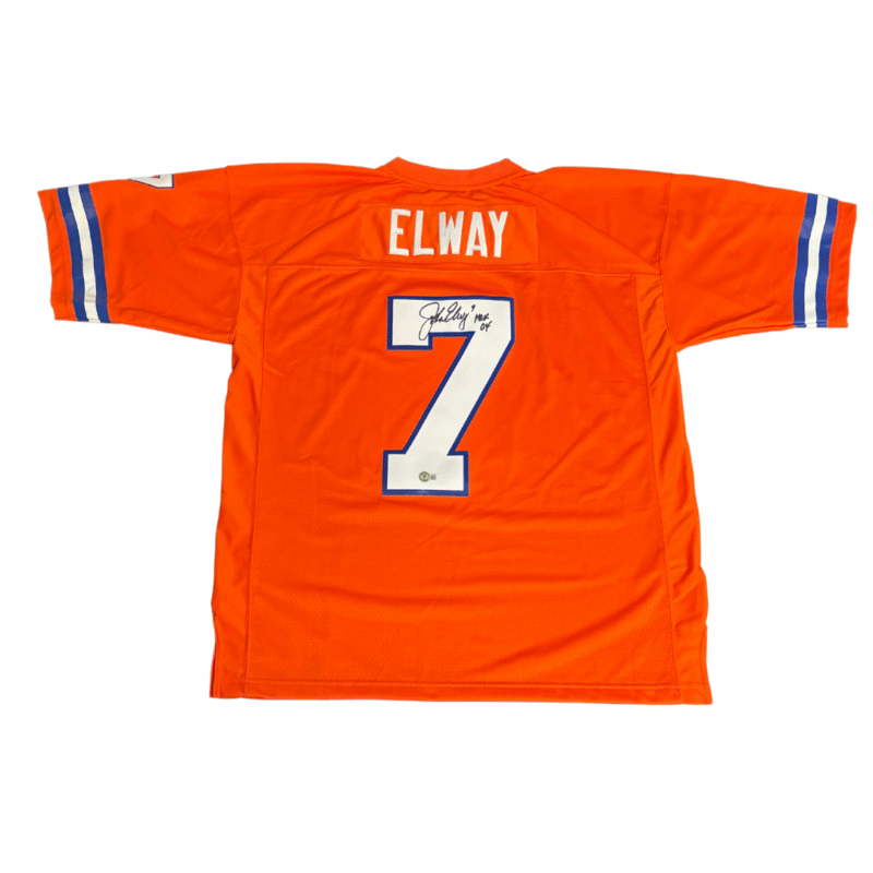 John Elway HOF '04 Autographed Denver Broncos Mitchell & Ness NFL Jersey - Image 4
