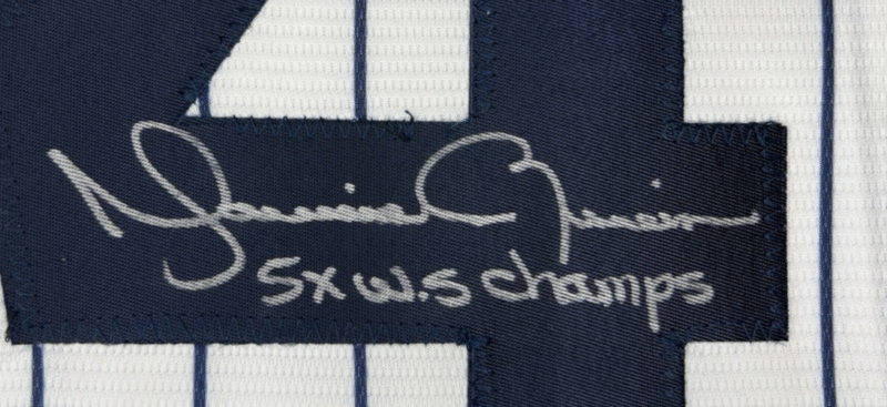 Mariano Rivera Autographed New York Yankees 1996 World Series Nike Jersey - Image 3