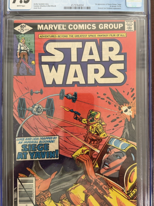 Original 1979 Star Wars Comic 25 CGC JSA 286731920780