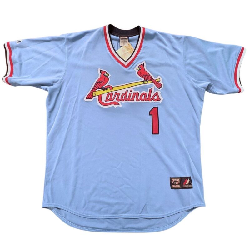Ozzie Smith Autographed St. Louis Cardinals Jersey - Image 3