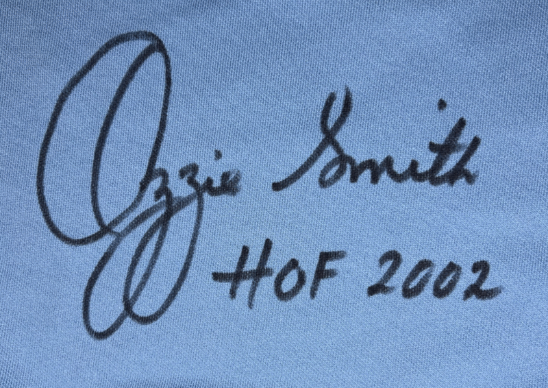 Ozzie Smith Autographed St. Louis Cardinals Jersey - Image 5