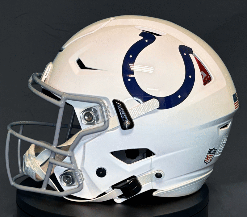 Peyton Manning Autographed signed on-field Indianapolis Colts NFL Helmet - Image 6