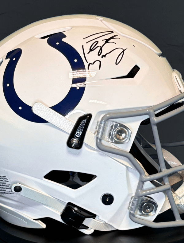 Peyton Manning Autographed signed on-field Indianapolis Colts NFL Helmet