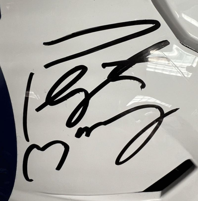 Peyton Manning Autographed signed on-field Indianapolis Colts NFL Helmet - Image 10
