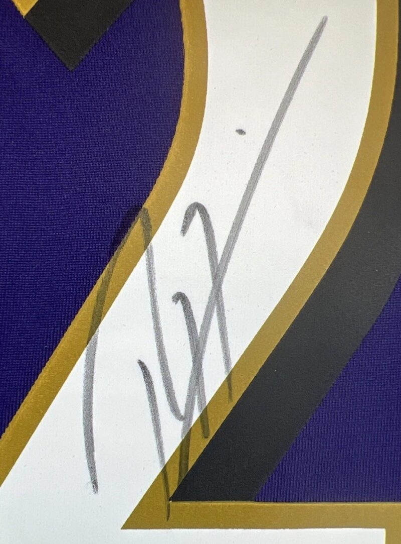 Ray Lewis Autographed Baltimore Ravens NFL Nike Jersey - Image 5