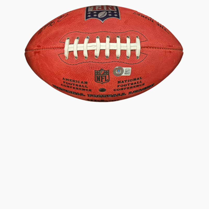 Ray Lewis Autographed "The Duke" NFL Game Ball Football Inscribed "SB XXXV MVP" - Image 6