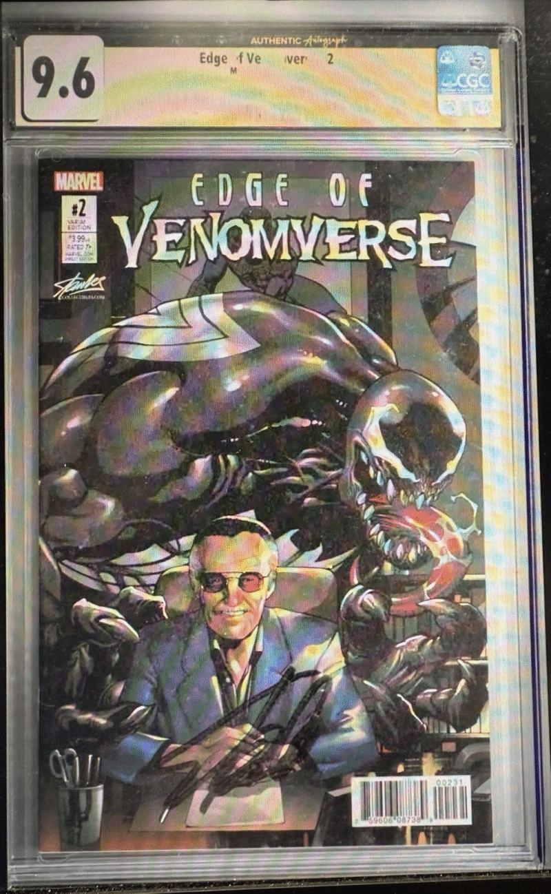 Stan Lee Autographed Signed Marvel Comic Venom 2 CGC 286740571520 2