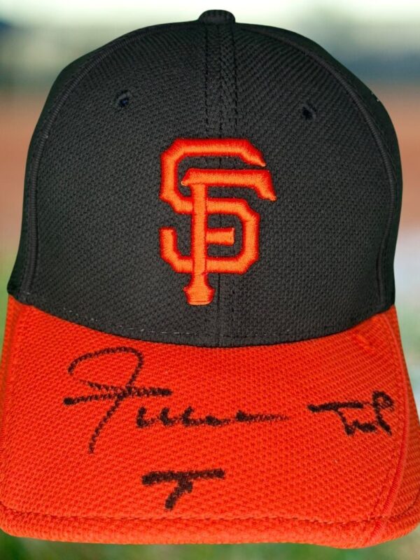 Willie Mays Autographed San Francisco Giants MLB New Era Baseball Cap