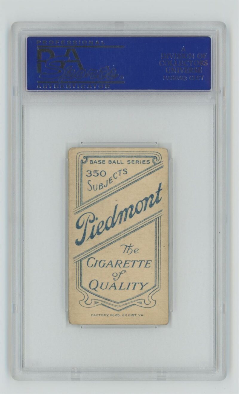 1909 PIEDMONT WHITE BORDER EARNIE HOWARD PSA 4 SAVANNAH - Image 3