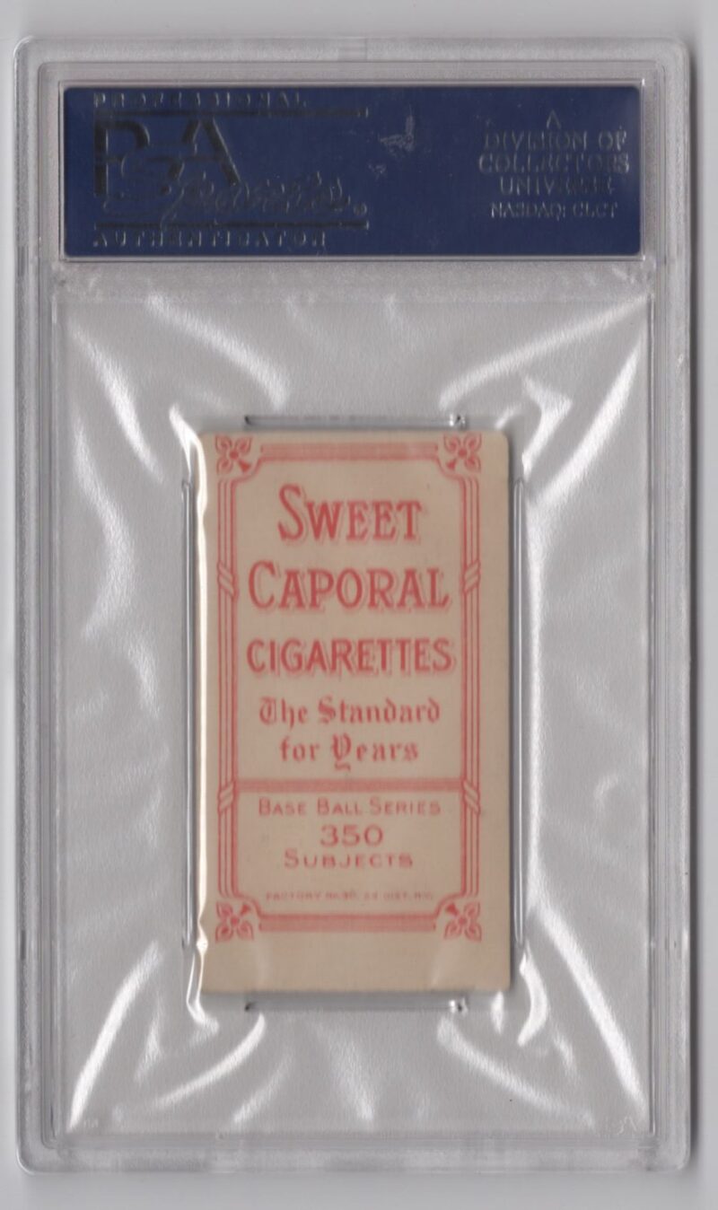 1909 SWEET CAPORAL T206 BILL CLYMER PSA 4 COLUMBUS - Image 3