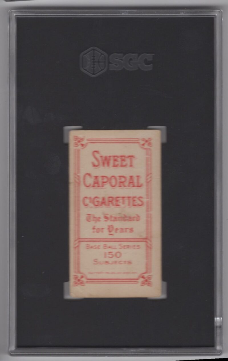 1909 SWEET CAPORAL WHITE BORDER GEORGE STOVALL SGC 2.5 CLEVELAND PORTRAIT - Image 3
