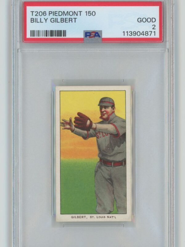 1909 WHITE BORDER BILLY GILBERT "SAVE SELLER"TO FOLLOW POPS SPORTS AUTHORITY ON