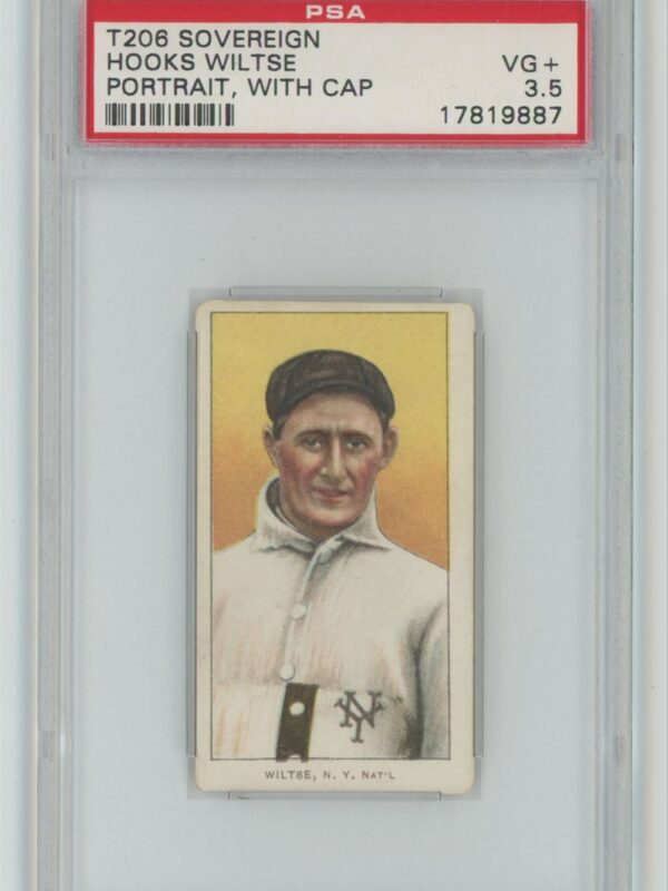 1909 WHITE BORDER HOOKS WILTSE 17819887 PSA 3.5 NEW YORK SOVEREIGN POP 4 ONLY 4