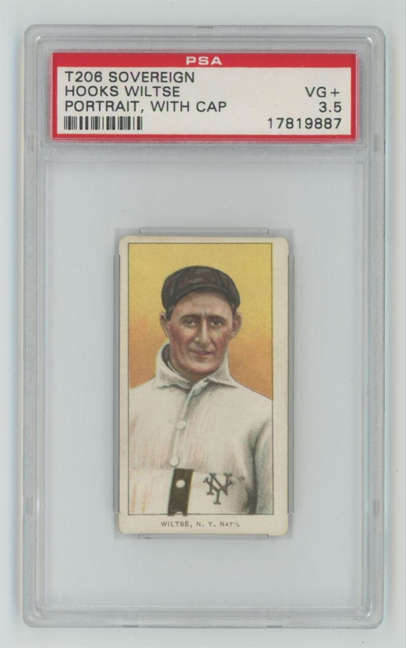 1909 WHITE BORDER HOOKS WILTSE 17819887 PSA 3.5 NEW YORK SOVEREIGN POP 4 ONLY 4