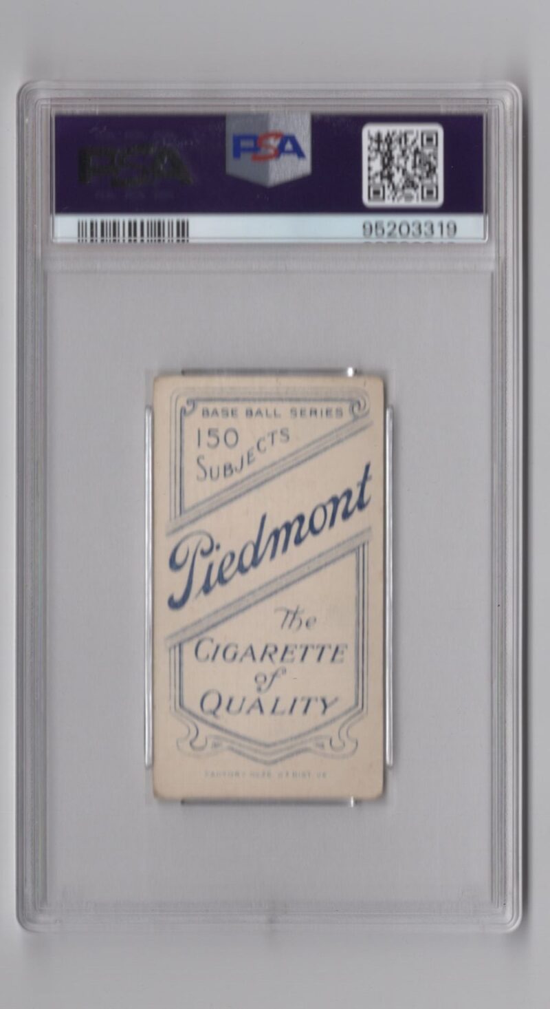 1910 PIEDMONT 150/25 WHITE BORDER CHIEF BENDER PSA 3 PHILADELPHIA - Image 3