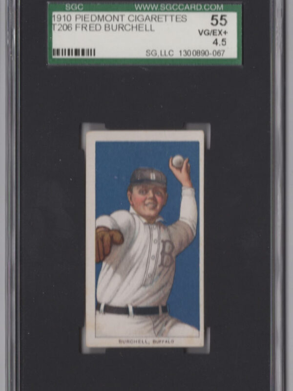 1910 PIEDMONT WHITE BORDER FRED BURCHELL SGC 4.5 BUFFALO BISONS