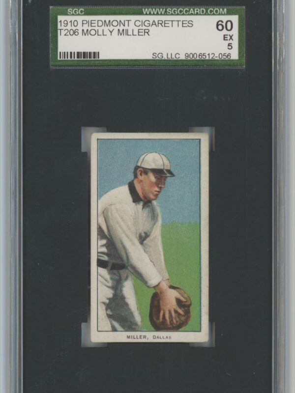 1910 PIEDMONT WHITE BORDER MOLLY MILLER SGC 5 DALLAS