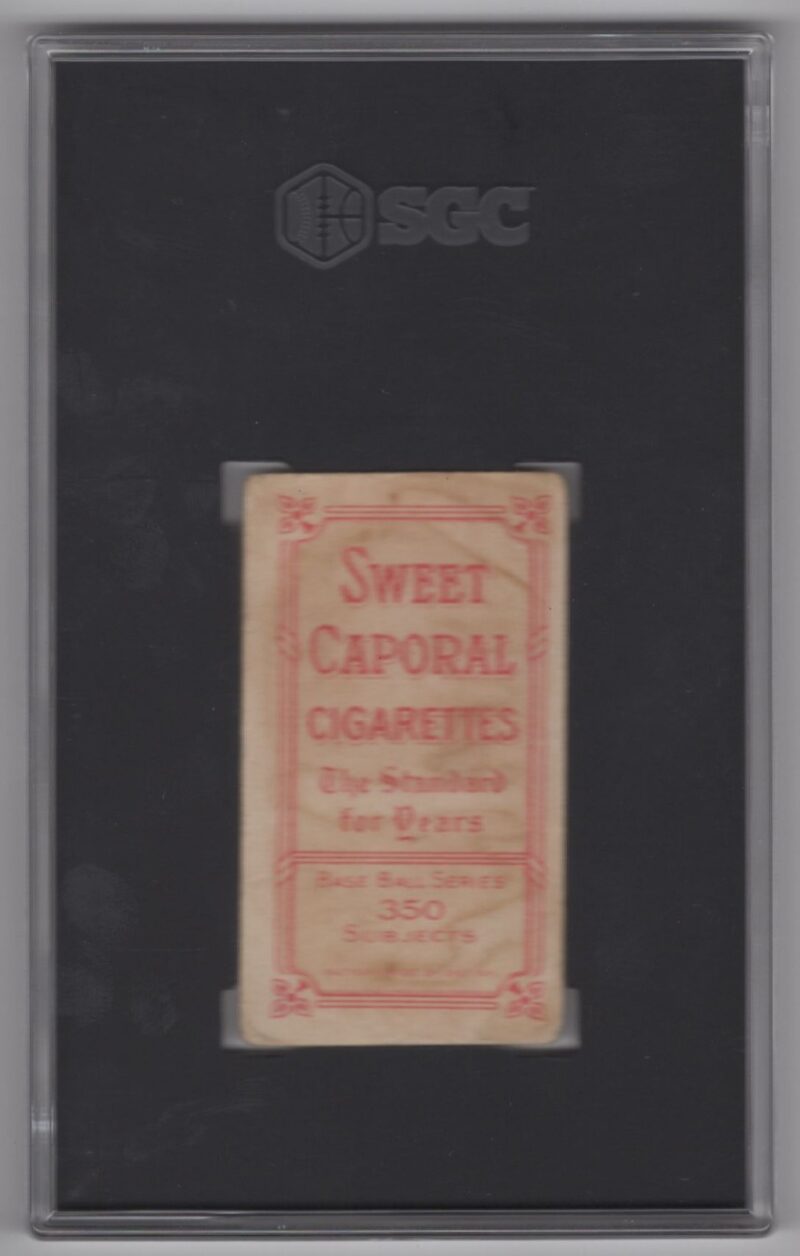 1910 SWEET CAPORAL WHITE BORDER BILL MILLIGAN SGC 15 JERSEY CITY 286532647121 2