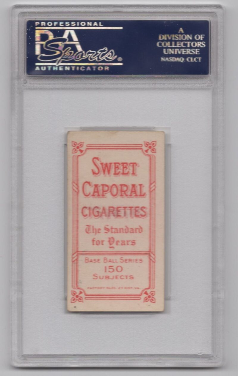 1910 SWEET CAPORAL WHITE BORDER CLAUDE RITCHEY PSA 4 BOSTON POP 14 - Image 3
