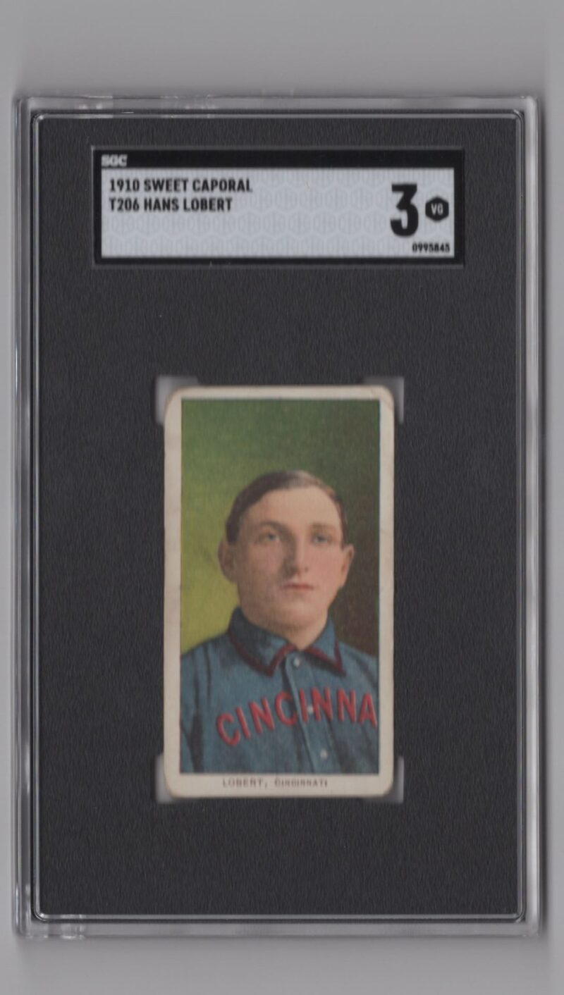 1910 SWEET CAPORAL WHITE BORDER HANS LOBERT SGC 3 CINCINNATI
