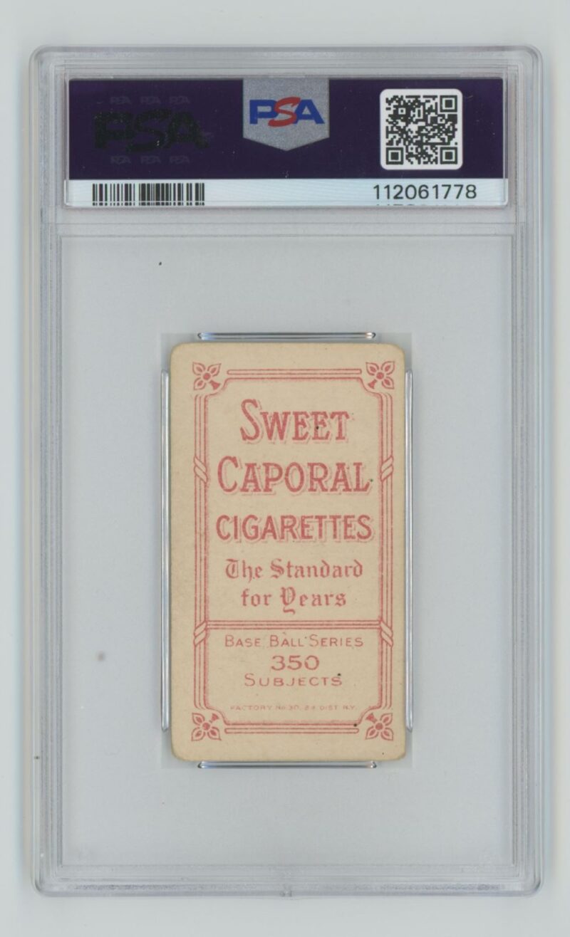 1911 SWEET CAPORAL WHITE BORDER RUBE MANNING PSA 2 NEW YORK 286667043721 2