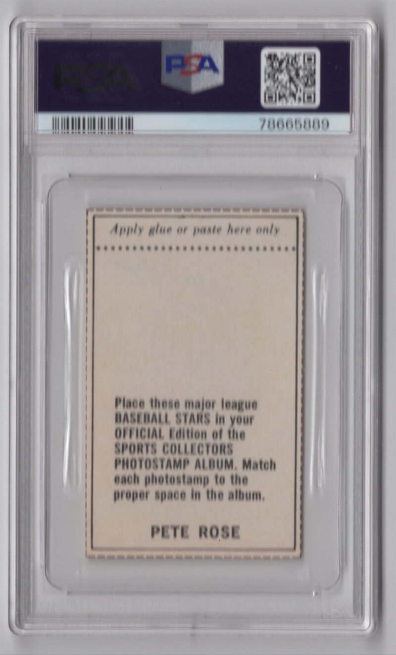 1969 3-15 PETE ROSE AUTO PSA/DNA 10 PHILADELPHIA PHILLIES AUTO 10 - Image 3