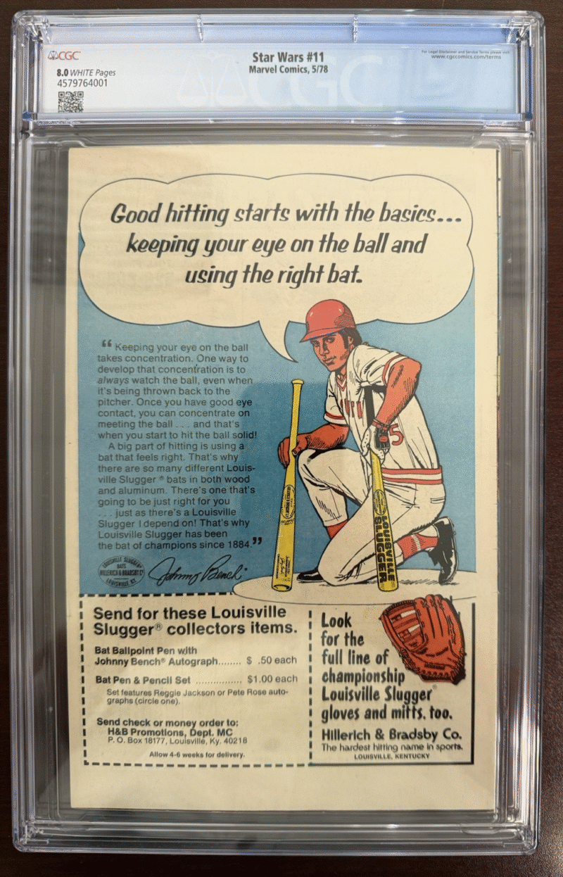 1978 Star Wars Comic 11 Graded CGCJSA 286731879621 3